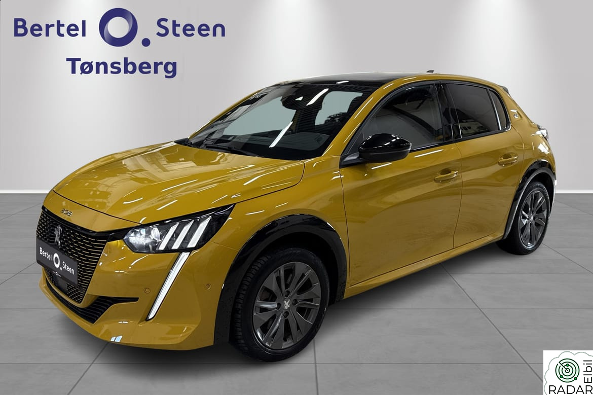 PEUGEOT 208 e-208 med panorama glasstak