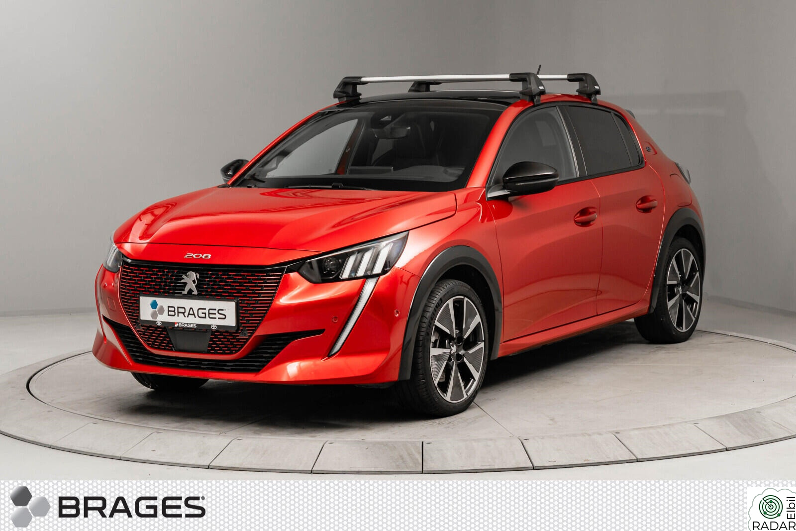 PEUGEOT 208 GT 136hk Rad.cr,Navi,Panorama,P.sens,360g,Led++
