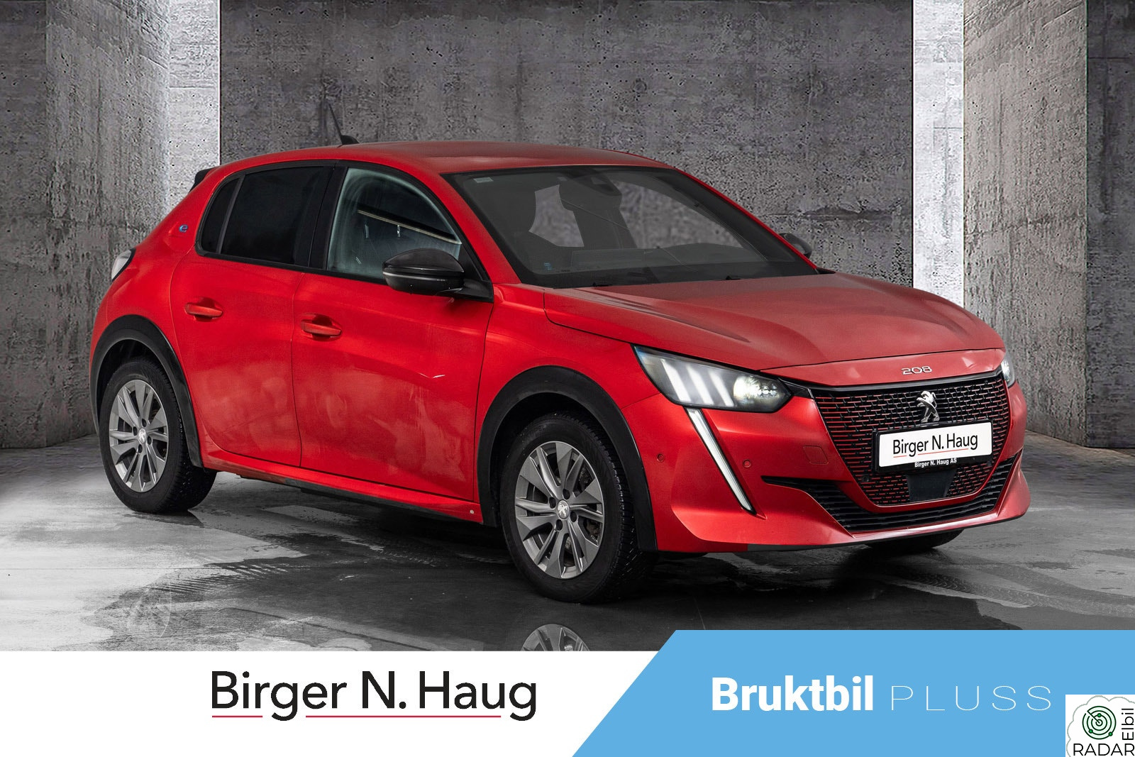 PEUGEOT 208 GT 136hk NORSK/R.KAMERA/NAVI/DELSKINN/ACC+++