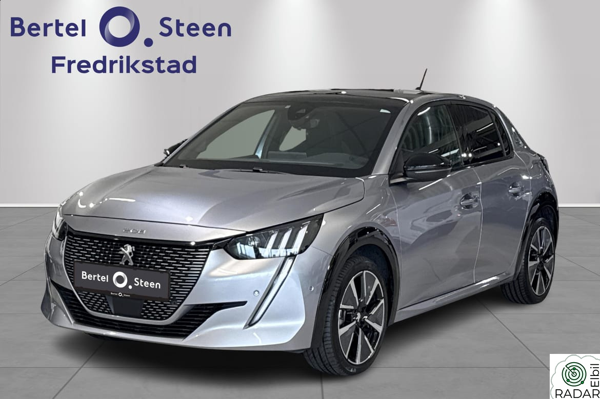 PEUGEOT 208 Skinn/Alcantara, LED, Adapt.cruise, Panoramatak