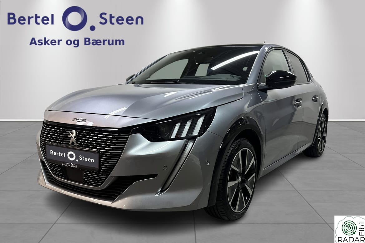 PEUGEOT 208 GT Pack 136hk | ADAPTIV CRUISE, PANORAMA, CARPLAY++