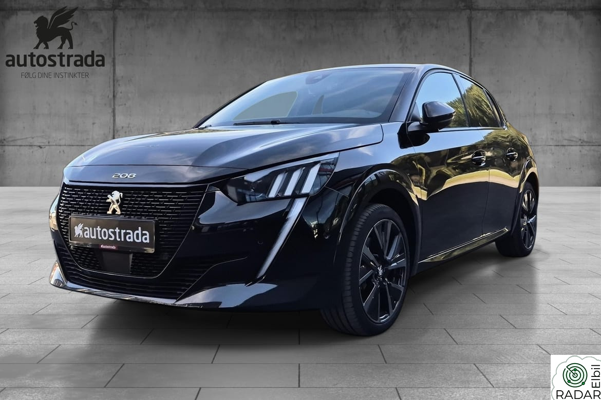 PEUGEOT 208 GT, Adaptiv cruise, Ryggekamera, Navi,m.m