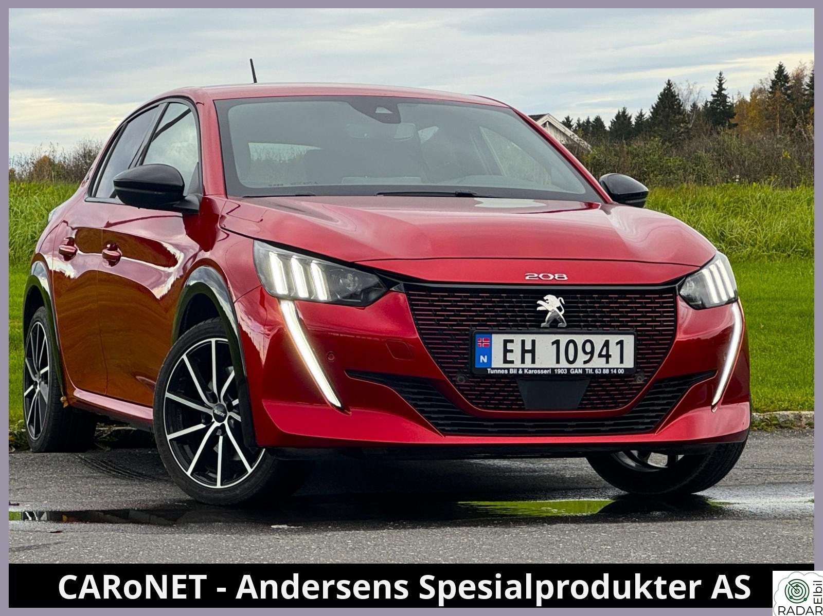PEUGEOT 208 GT 351km, cruise, kamera, Apple CP++