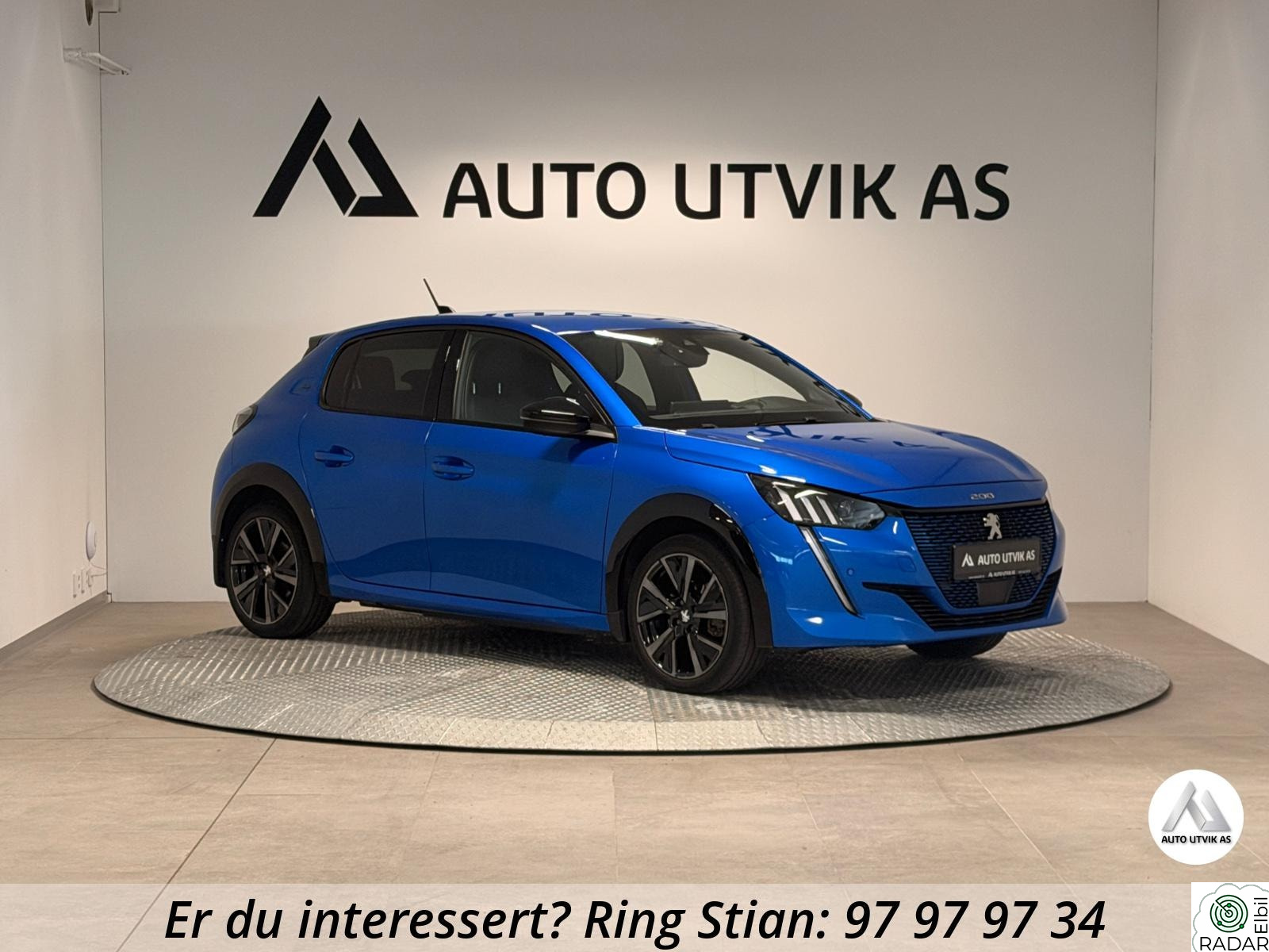 PEUGEOT 208 GT-LINE/NY SERVICE/APPLE CARPLAY/NAVI/50kWh/351KM