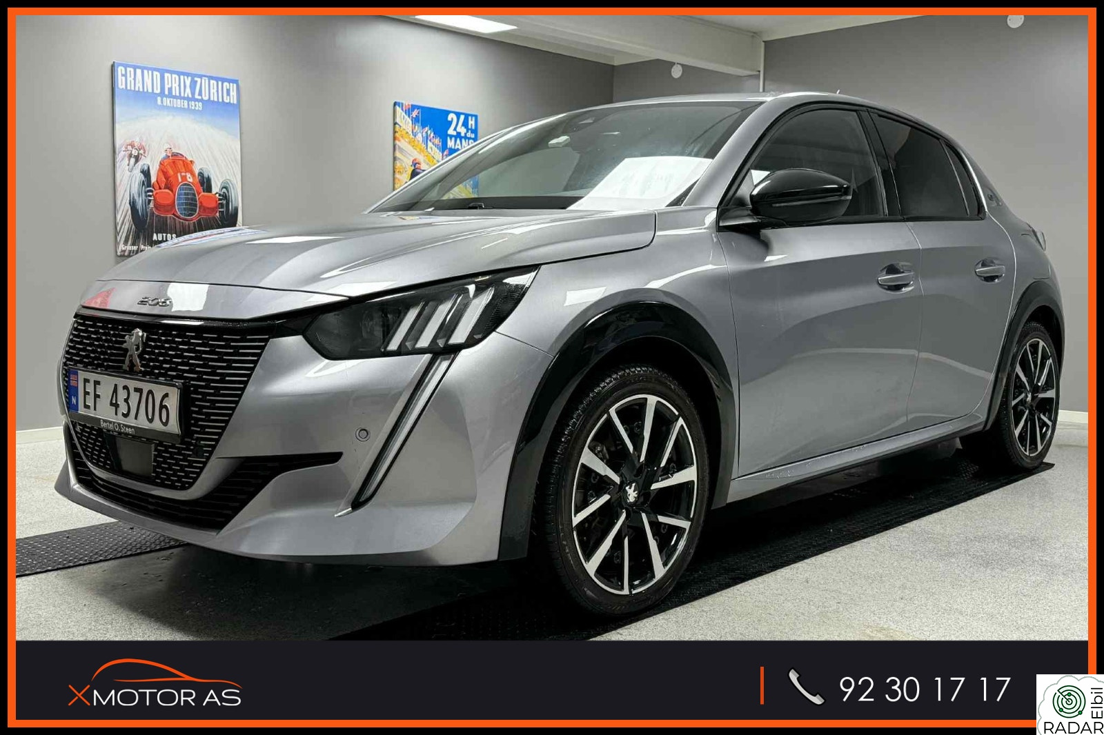 PEUGEOT 208 GT | ADAPTIVE CRUISE | CARPLAY | NYBILGARANTI | NORSK