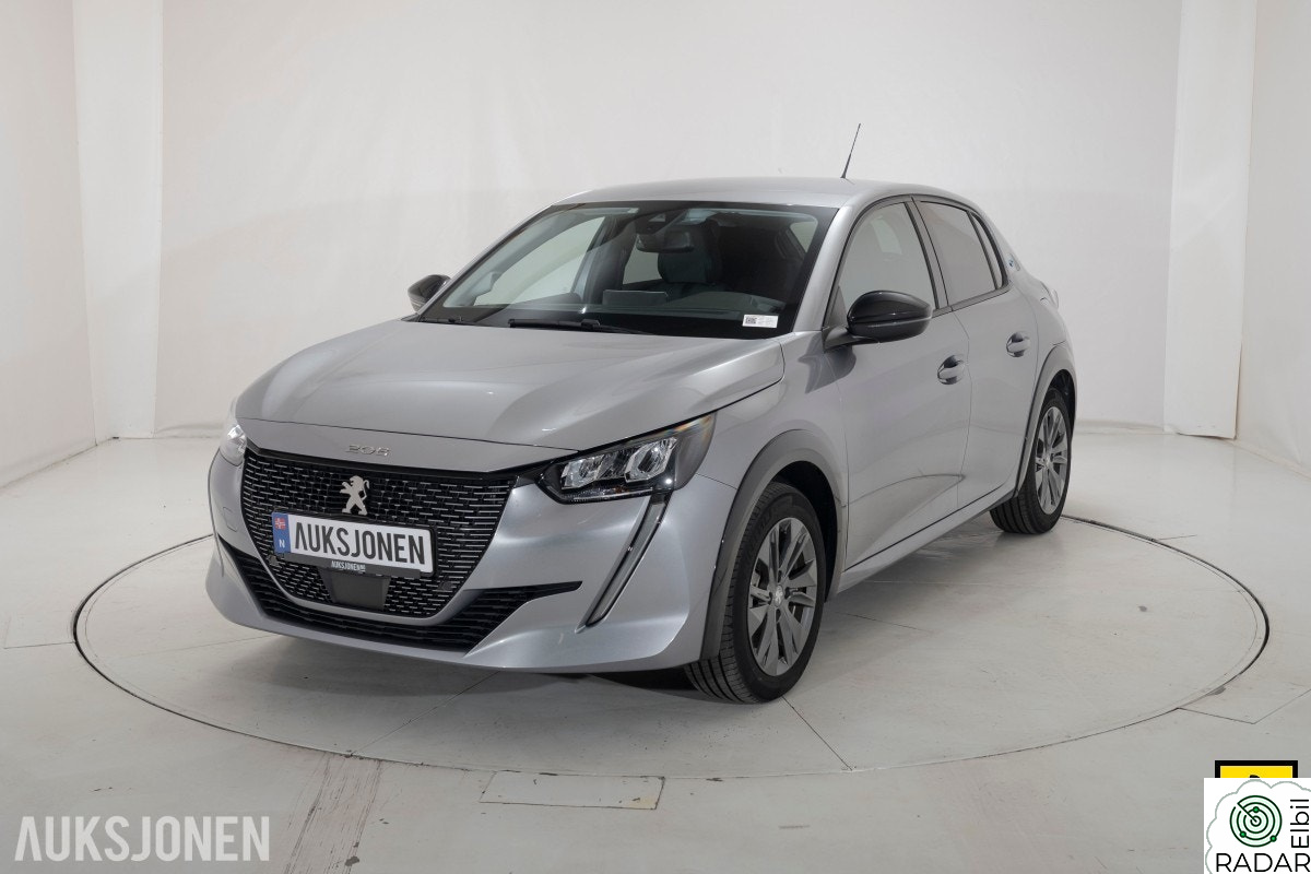 PEUGEOT 208 E-208 136 HK AUT CRUISE KAMERA LED VARMEPUMPE