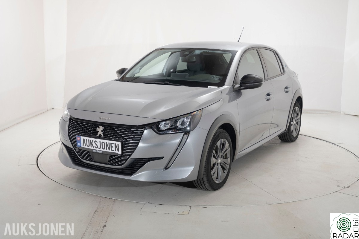 PEUGEOT 208 E 136HK AUT KAMERA CRUISE VARMEPUMPE