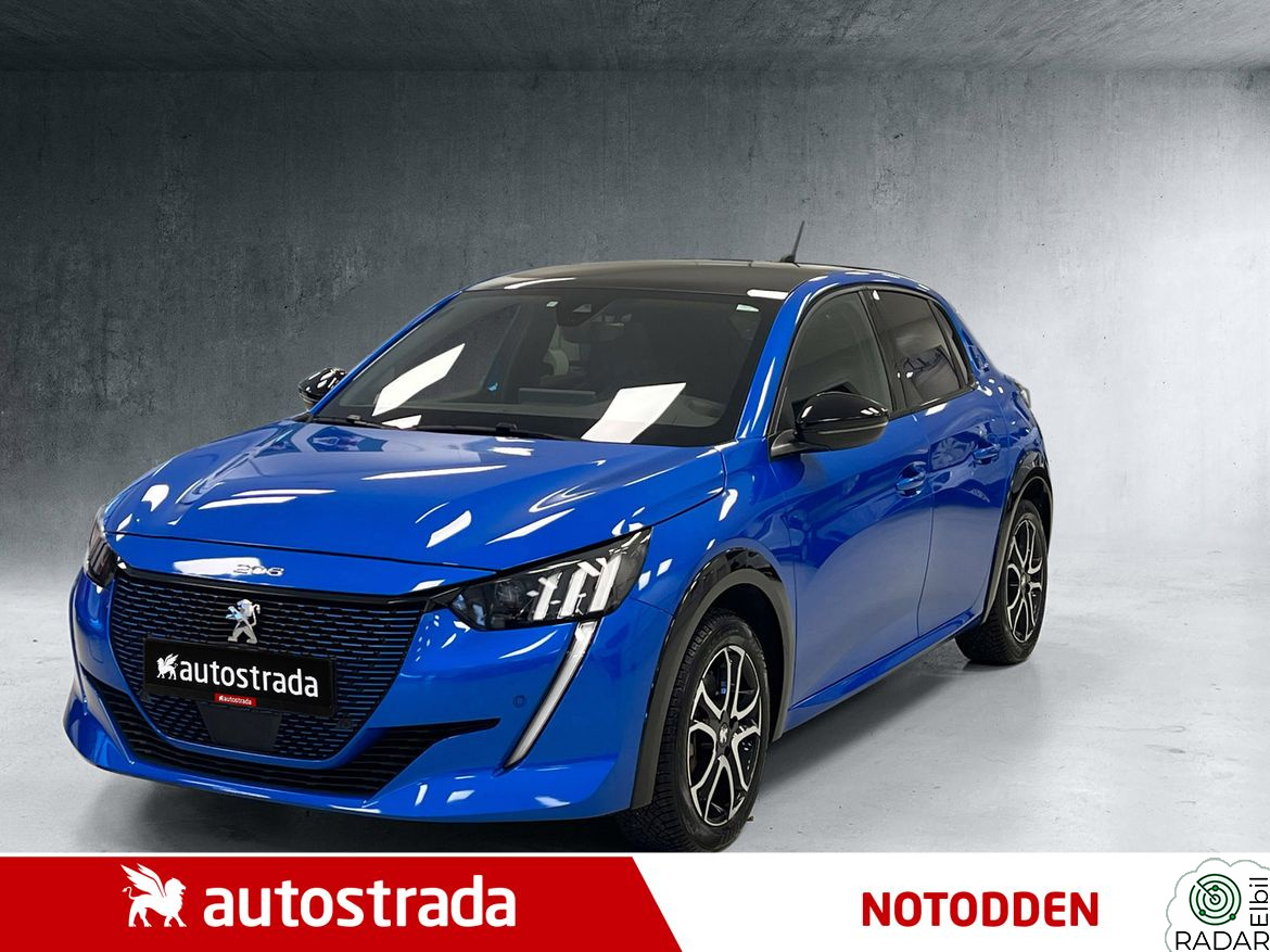 PEUGEOT 208 GT, Glasstak, Adaptiv cruise, Ryggekamera, Navi,m.m
