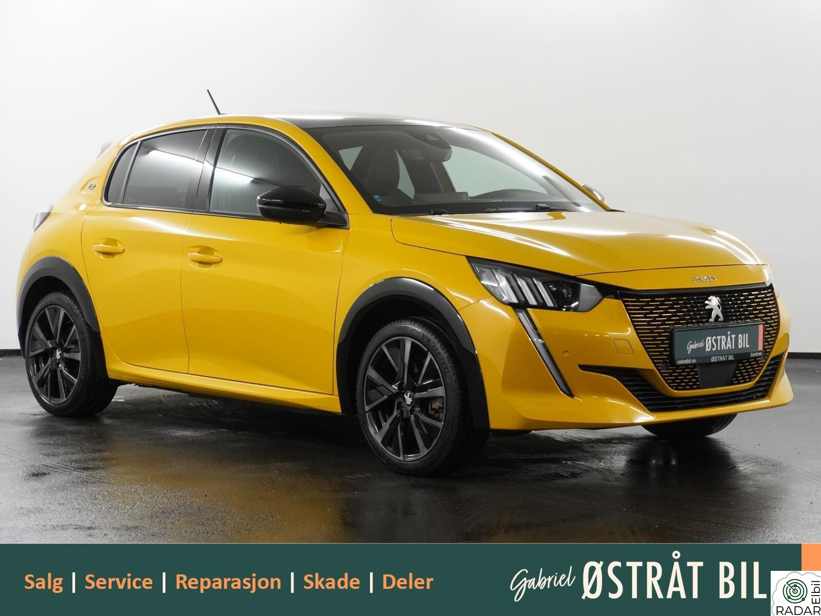 PEUGEOT 208 GT 136hk | Glasstak | Adaptiv | R.kamera | Navi |
