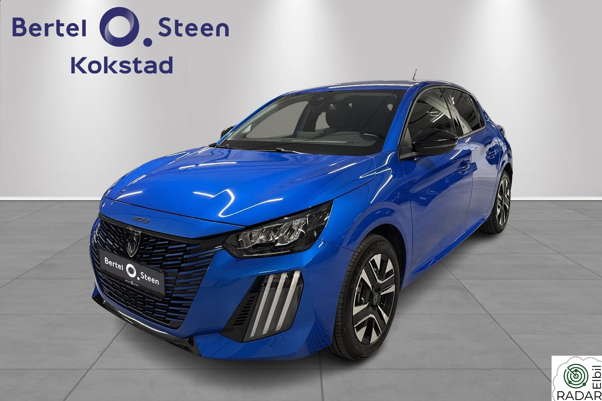 PEUGEOT 208 e-STYLE, NAVIGASJON, BLUETOOTH, DAB+