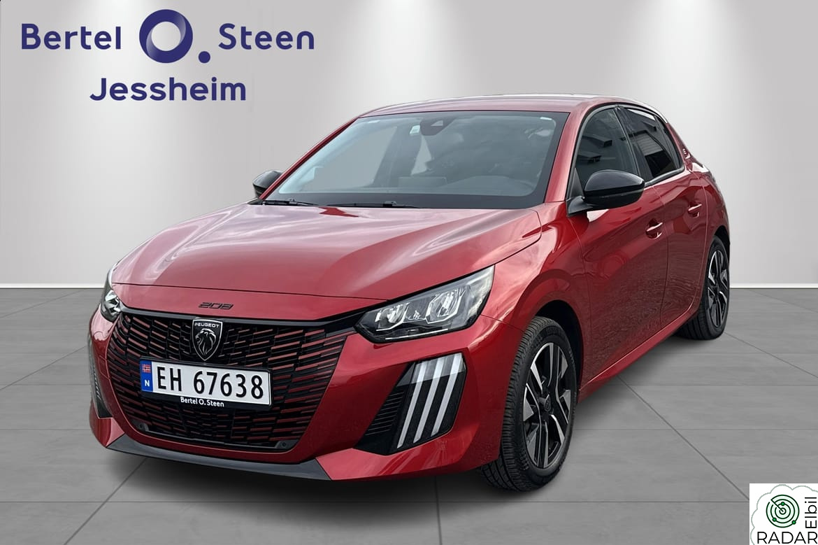 PEUGEOT 208 E-208 e-Style 136 hk, Godt utstyrt!