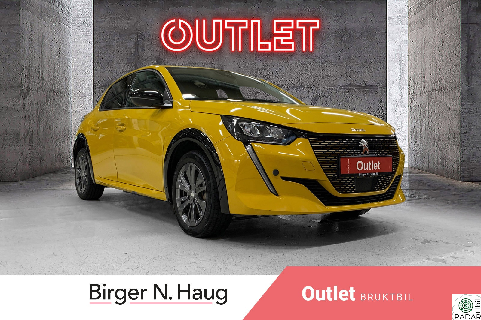PEUGEOT 208 136hk 361km WLTP /KAMERA/CRUSE/DAB+/SOMMER/VINTER+++