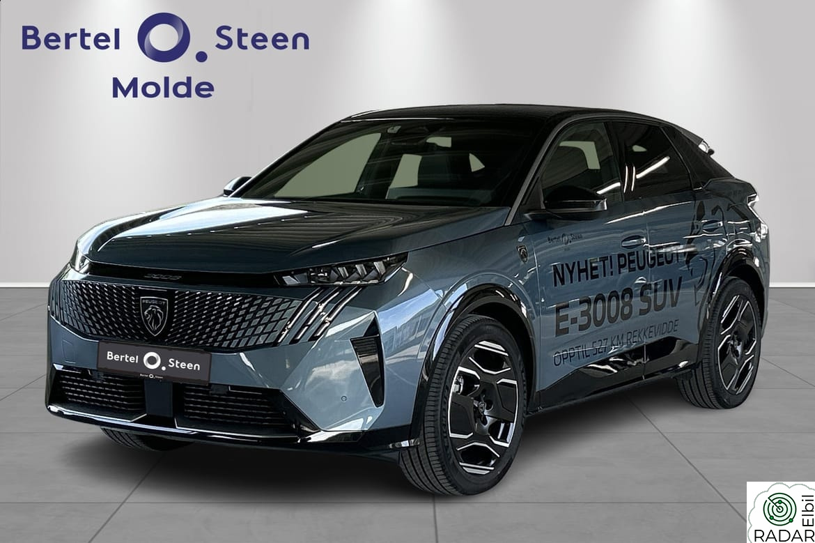 PEUGEOT 3008 GT || 7 Seter || Panorama || Krok || Rattvarme
