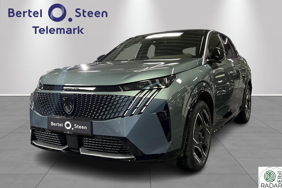PEUGEOT 3008 GT|210hk|2WD|Skinn|Hengerfeste|Navi|Carplay