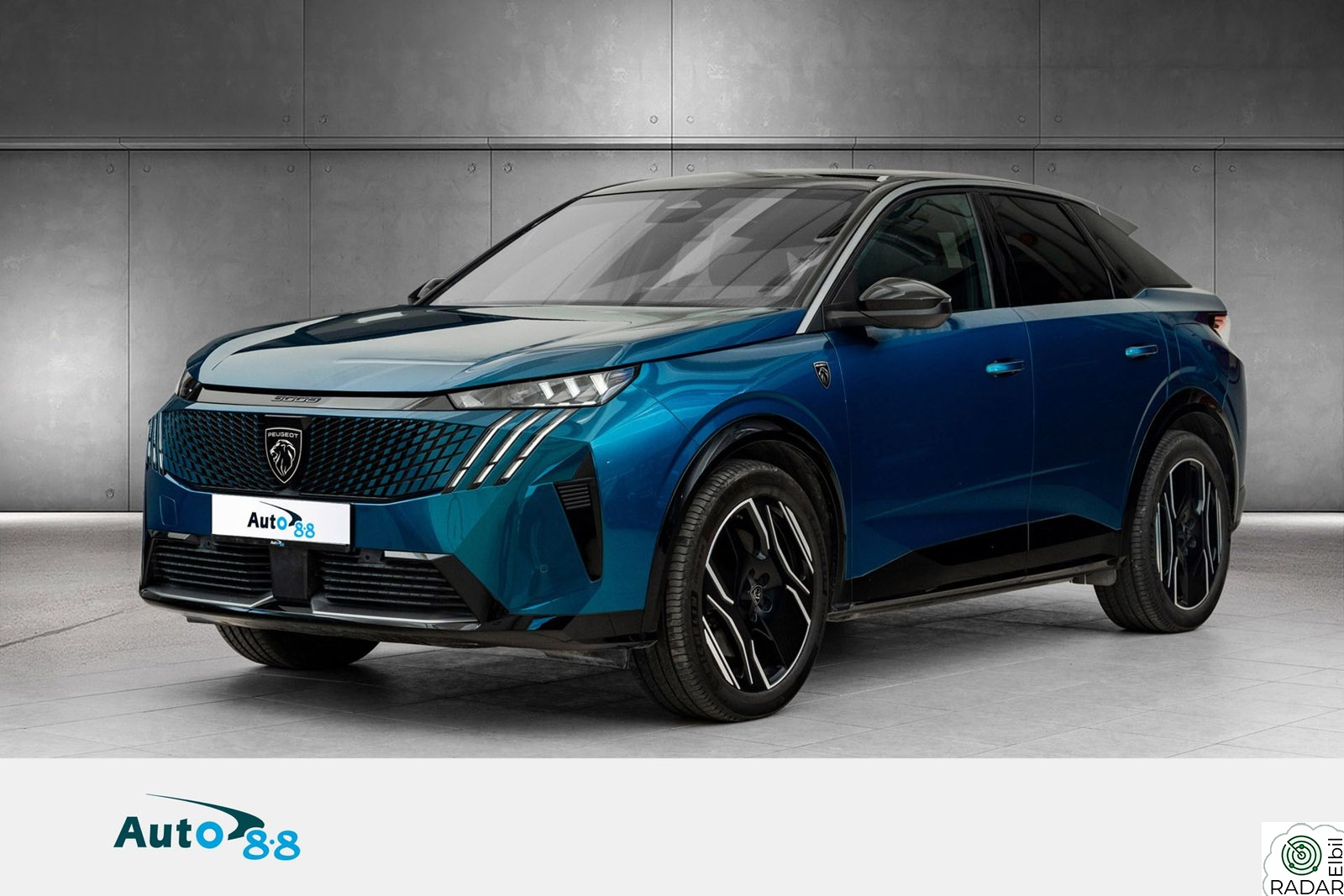 PEUGEOT 3008 GT / Skinn/Massasje/Panorama /hengerfeste