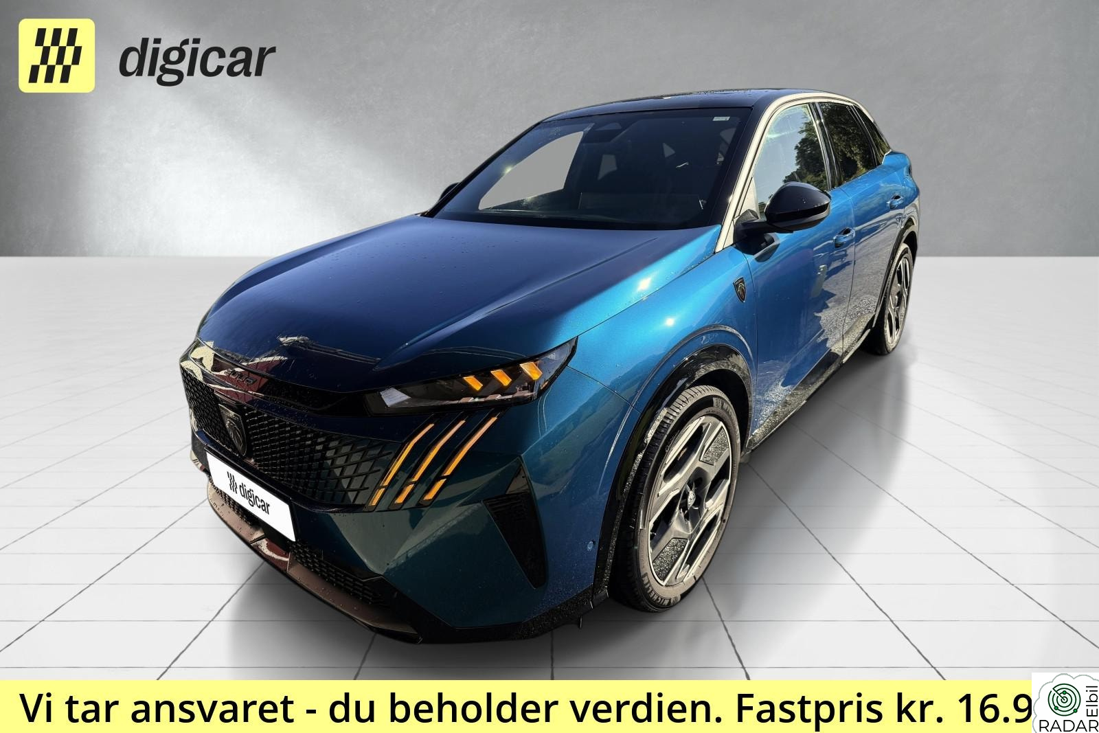 PEUGEOT 3008 Dual Motor AWD / Tilhengerfeste / Varmepumpe / Panorama