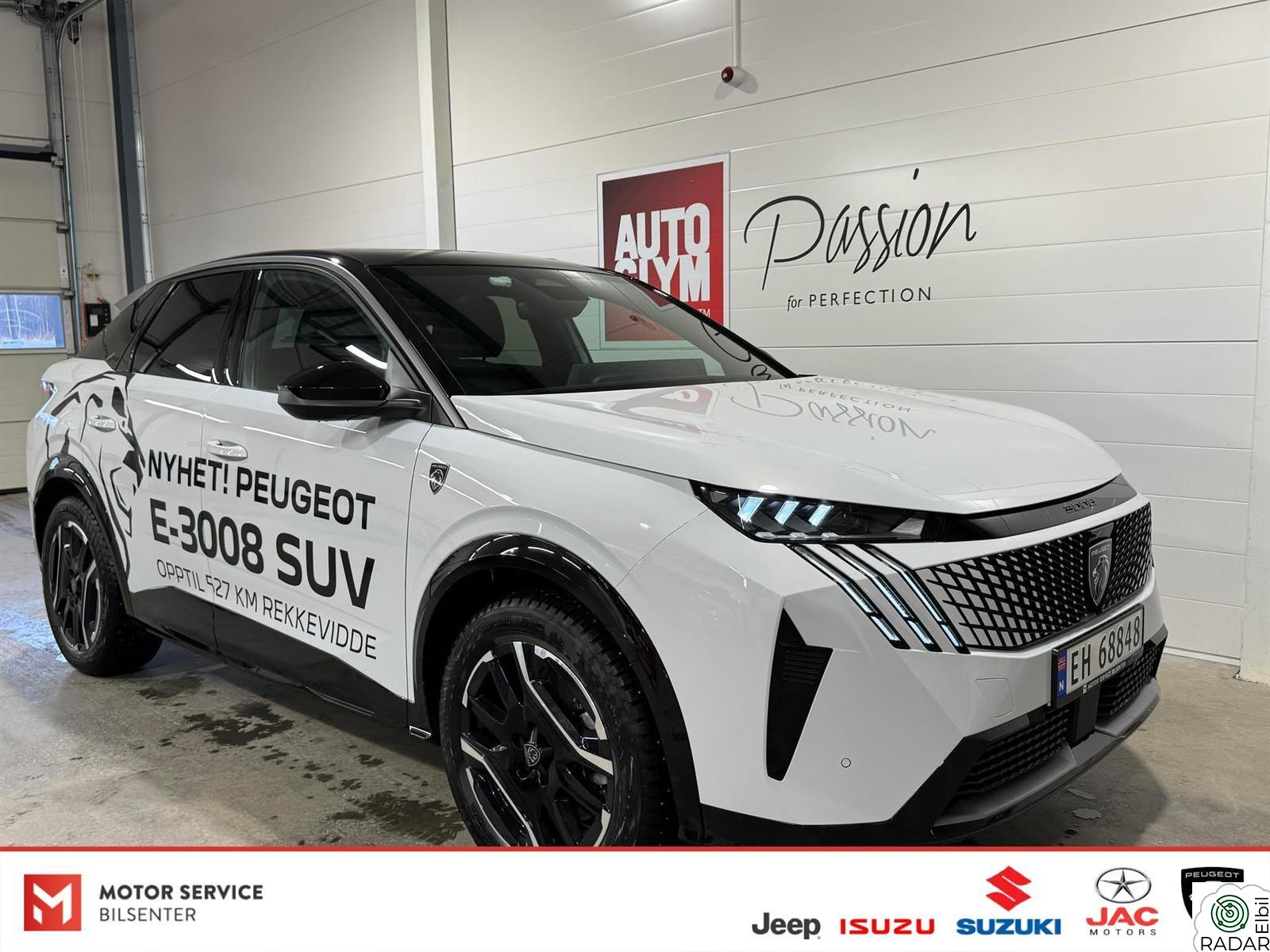 PEUGEOT 3008 GT 210 hk. Matrix/Focal/R.kam/Panorama/Skinn/massasje/H