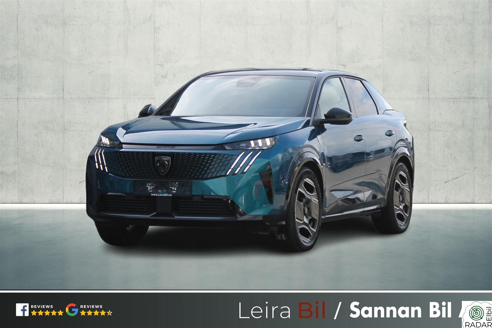 PEUGEOT 3008 GT /Lav km/Matrix LED/R.Kam/ACC/Premium lyd