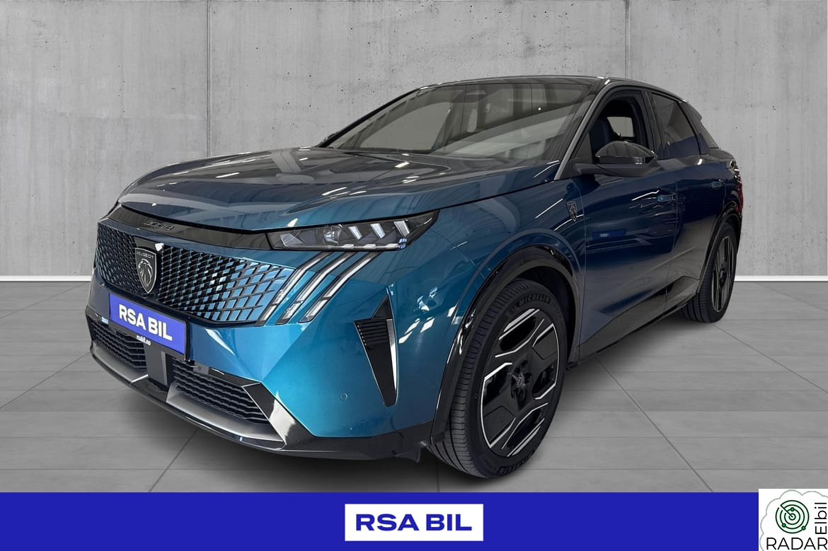 PEUGEOT 3008 E-3008 GT – 516 km WLTP, Panorama, Ryggekamera,