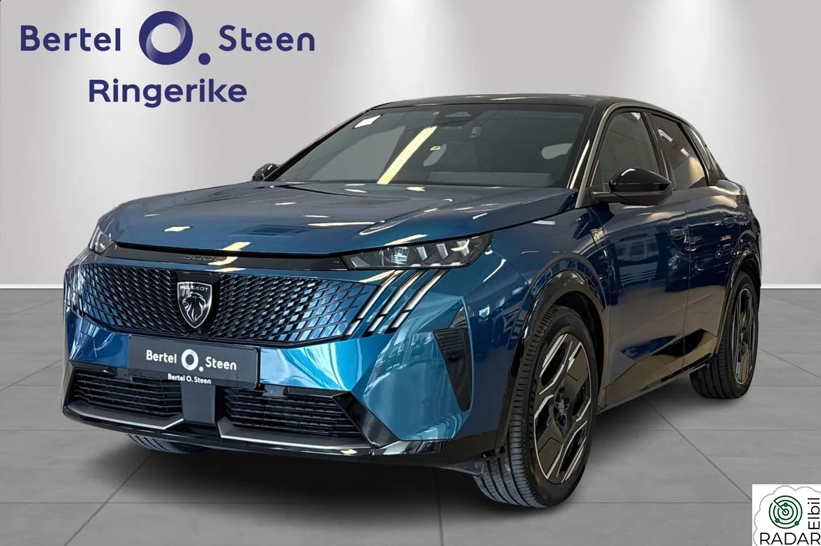 PEUGEOT 3008 GT 2WD/ Ventilerte seter/Nappa Skinn/Matrix Lys