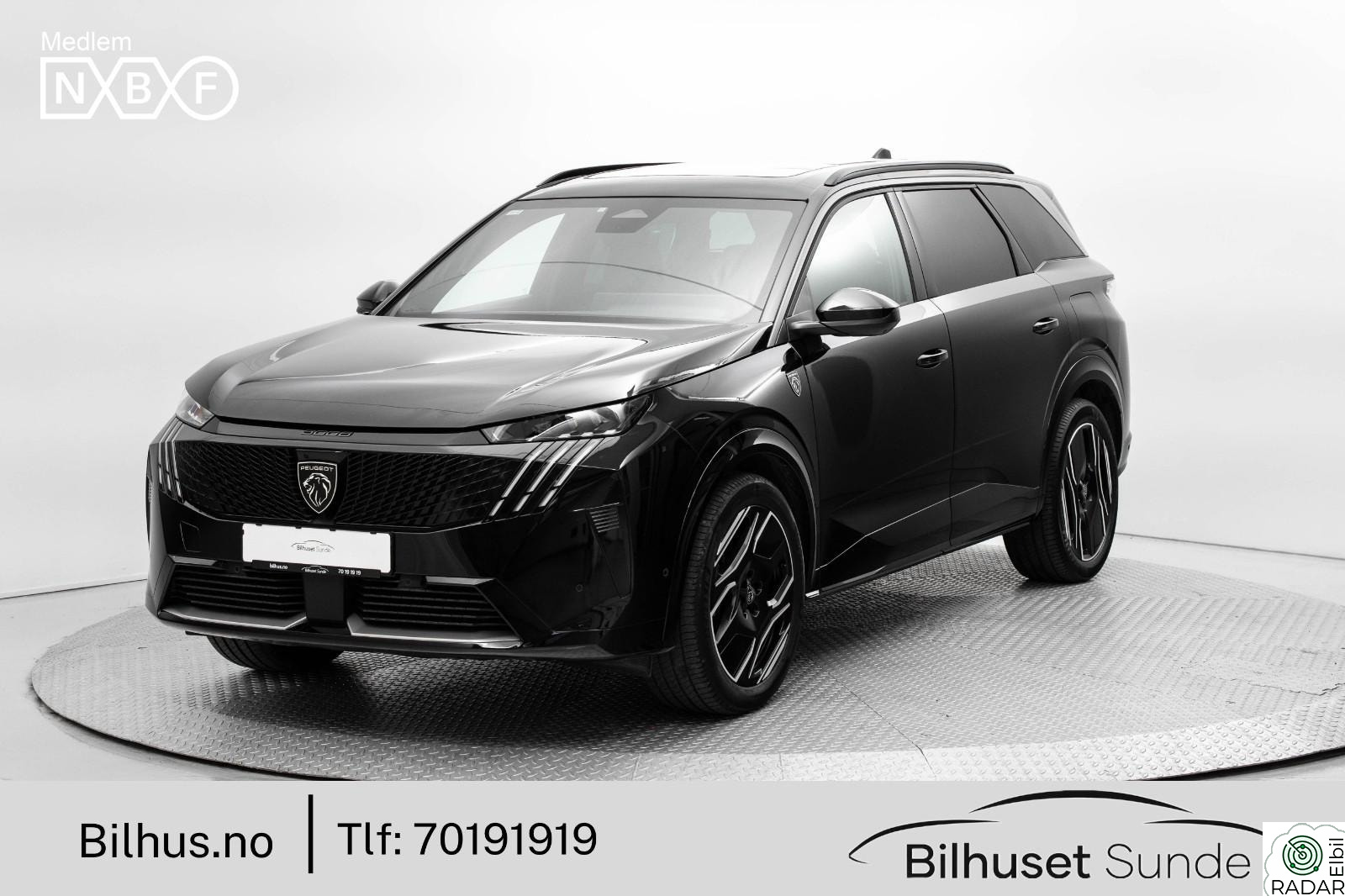 PEUGEOT 5008 GT-Line 4x4 7-Seter,Panorama,360,ACC,Matrix,Massasje+++