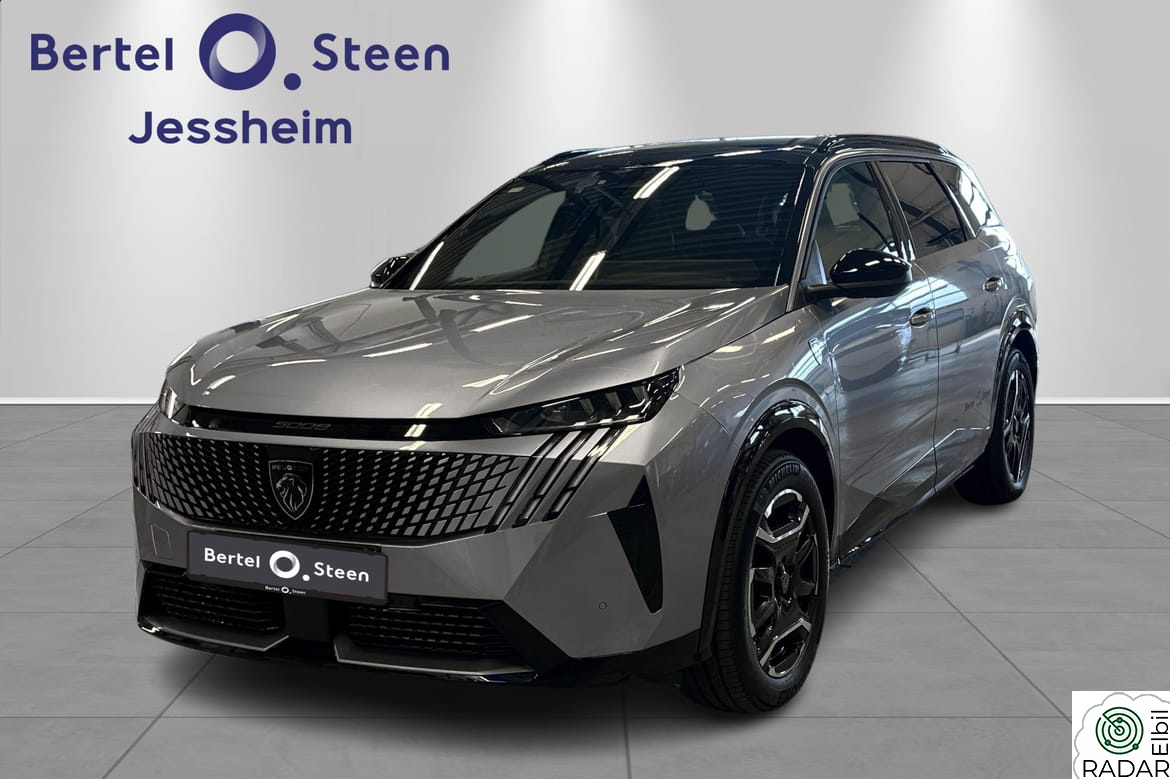 PEUGEOT 5008 GT 2WD 7-Seter, AdapCruise, Matrix LED, Godt utstyrt!