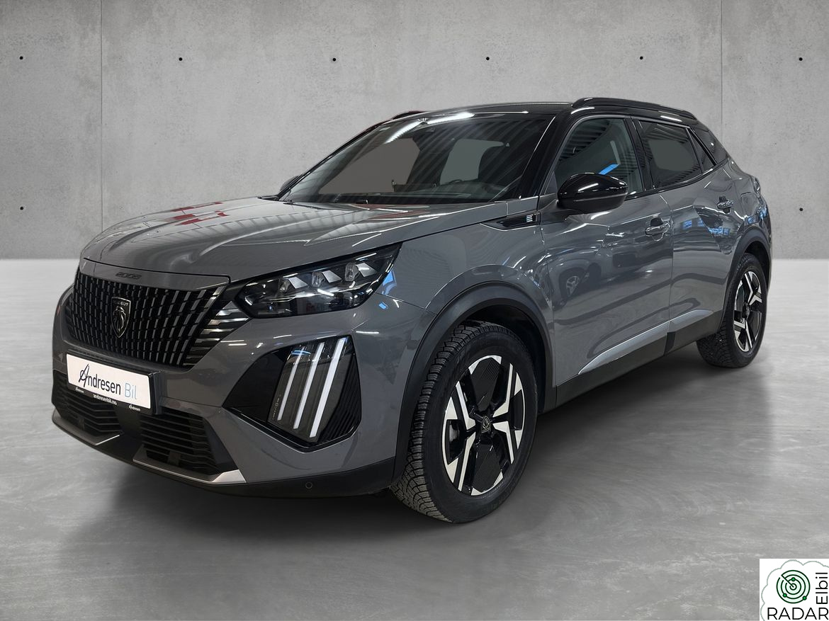 PEUGEOT 2008 GT  El.førersete/Adaptiv cruise/Sort tak/Carplay/