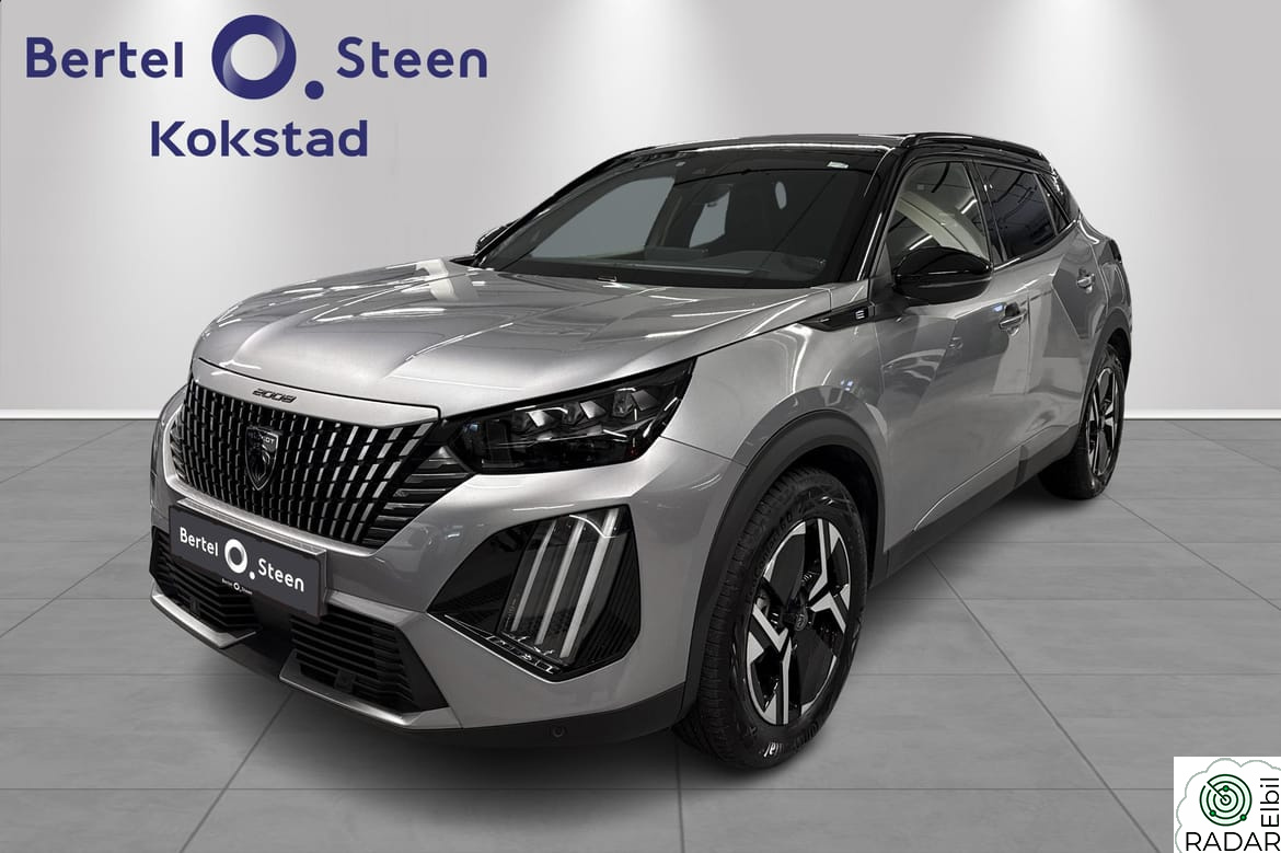 PEUGEOT 2008 GT, RYGGEKAMERA, NAVIGASJON, ADAPTIVE CRUISE
