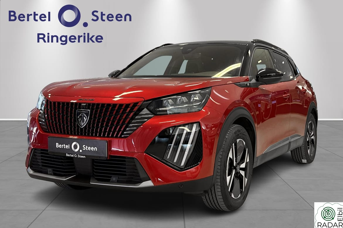 PEUGEOT 2008 GT 2024 modell med lav km.stand