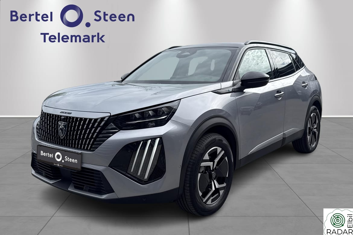 PEUGEOT 2008 GT|360° kamera|trådløs mobillader|Adaptriv Cruice