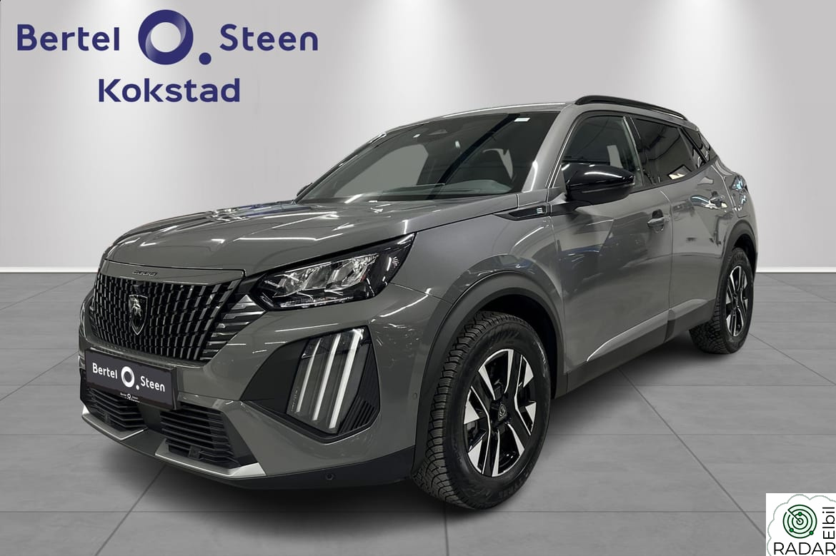 PEUGEOT 2008 ALLURE, LAV KILOMETER, RYGGEKAMERA, ADAPTIVE CRUISE
