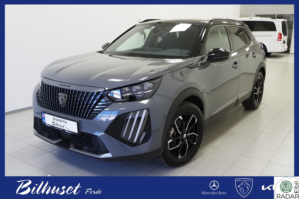 PEUGEOT 2008 GT/TOPPUTSTYRT/SKINN ALCANTARA/ACC/LED/+++