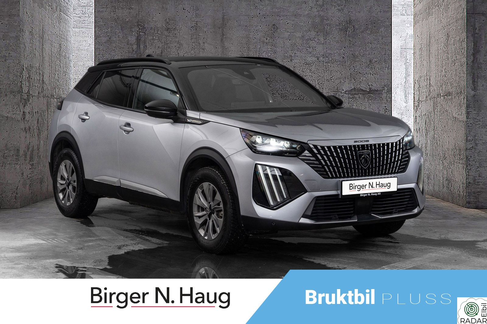 PEUGEOT 2008 GT 156hk FACELIFT! GODT UTSTYRT! WLTP 406 KM!