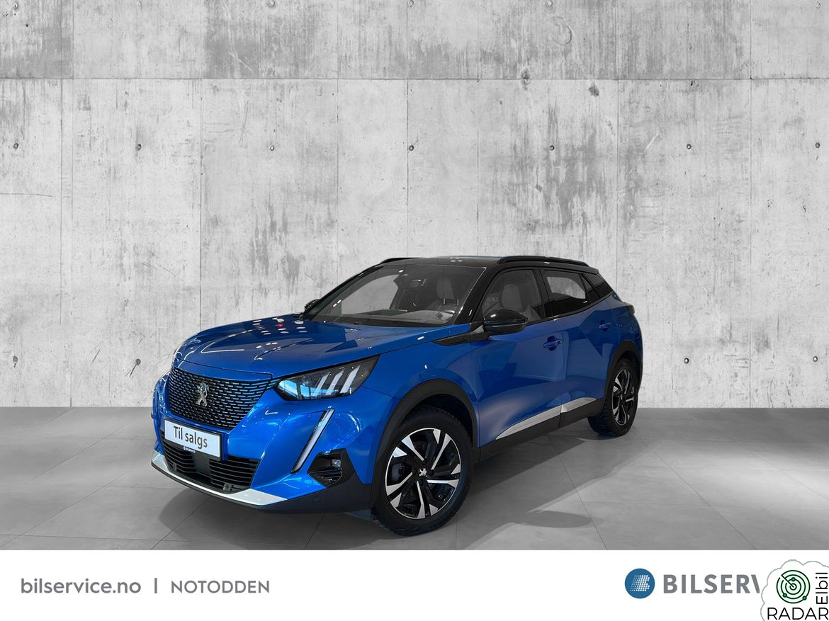 PEUGEOT 2008 GT-line-Navi-Panorama-Ryggekamera-Bluetooth-Klima-Dab
