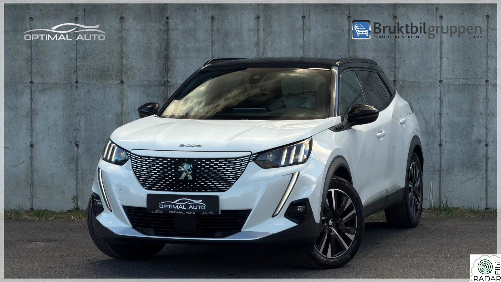 PEUGEOT 2008 GT PACK 50KWH 320 KM/ACC/Navi/Carplay/S.seter/Nyservice