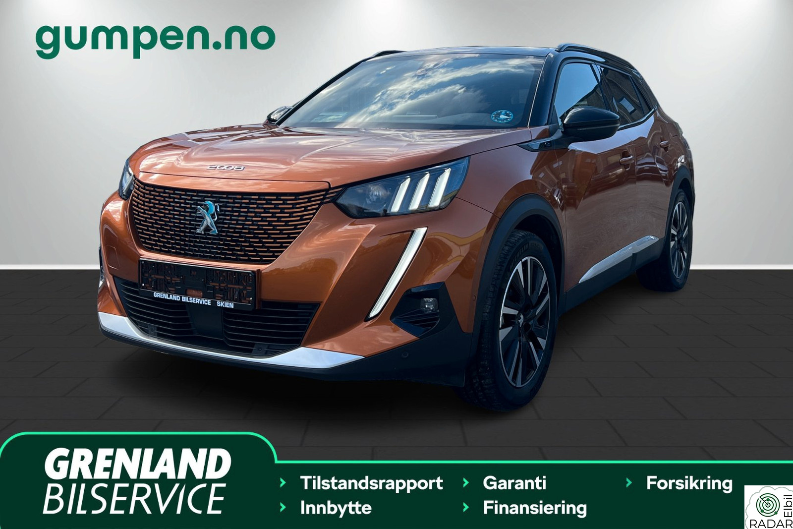 PEUGEOT 2008 GT Norsk bil Sjekk utstyr /Skinn /Cruis /Navi /Panorama