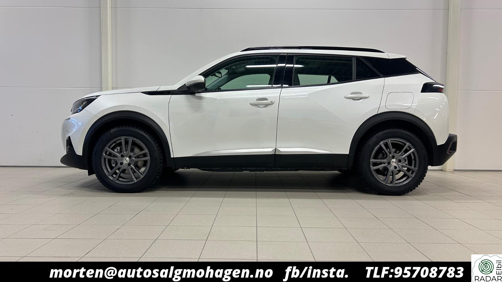 PEUGEOT 2008 ALLURE 136HK..R.kamera,panorama,Acc,Nye s/v dekk.mm