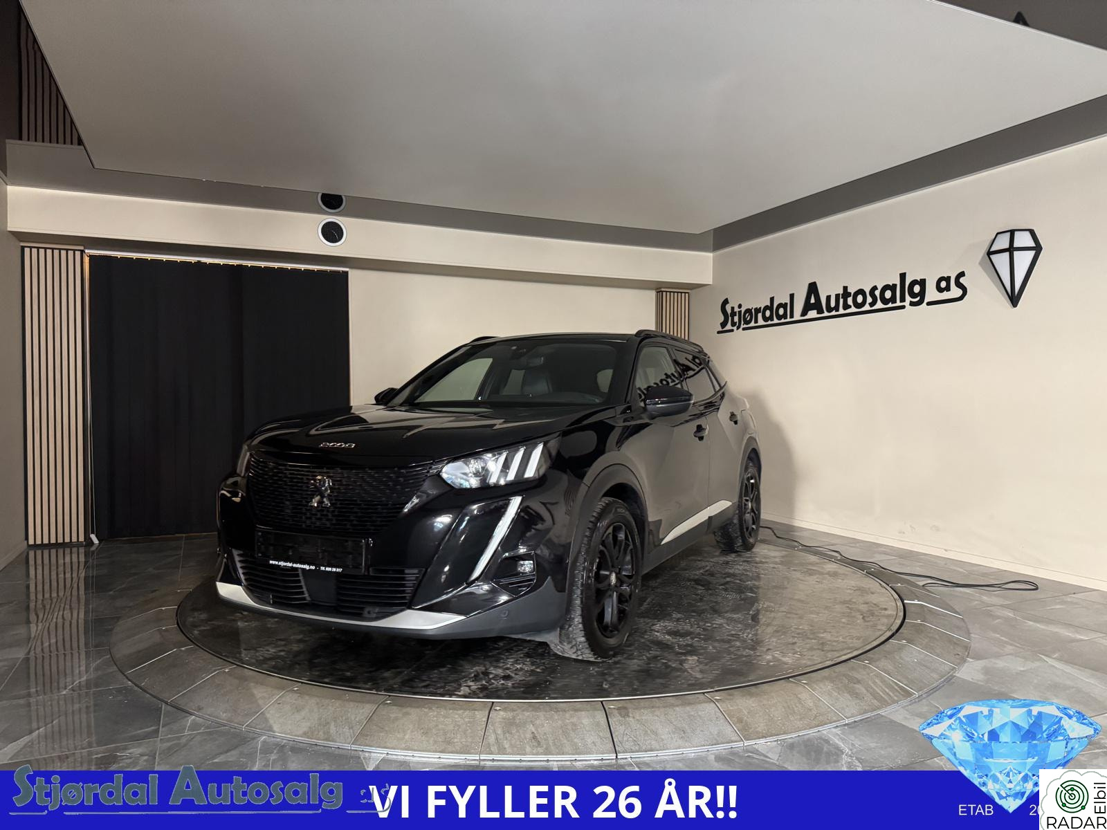 PEUGEOT 2008 e Allure DAB Navi ACC 320KM Delskinn APP Velholdt