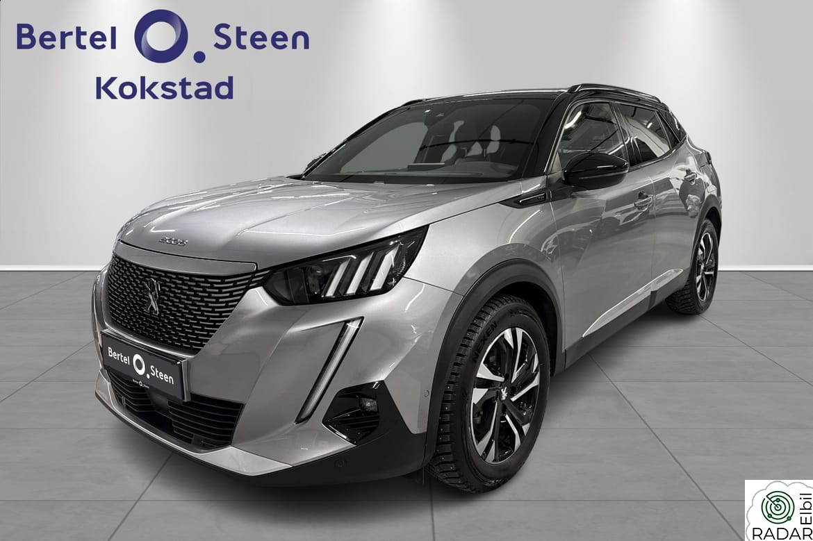 PEUGEOT 2008 GT, NAVIGASJON, ADAPTIV CRUISE, RYGGEKAMERA,PARKSENSOR