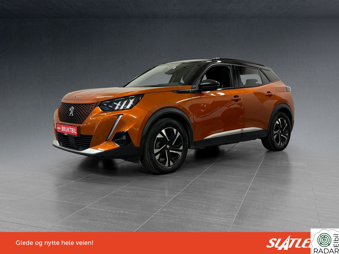 PEUGEOT 2008 GT-Line, LED, Delskinn, Adaptiv Cruise, Carplay