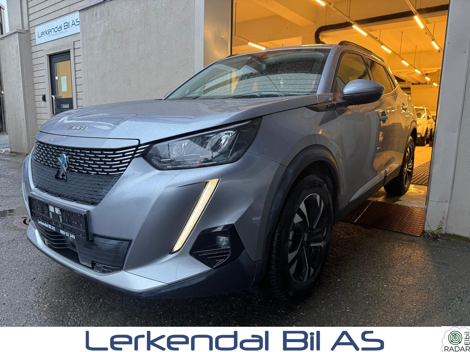 PEUGEOT 2008 LAV KM, 1 EIER, RKAMERA, NAVI, CRUISE, DELSKINN, DAB,