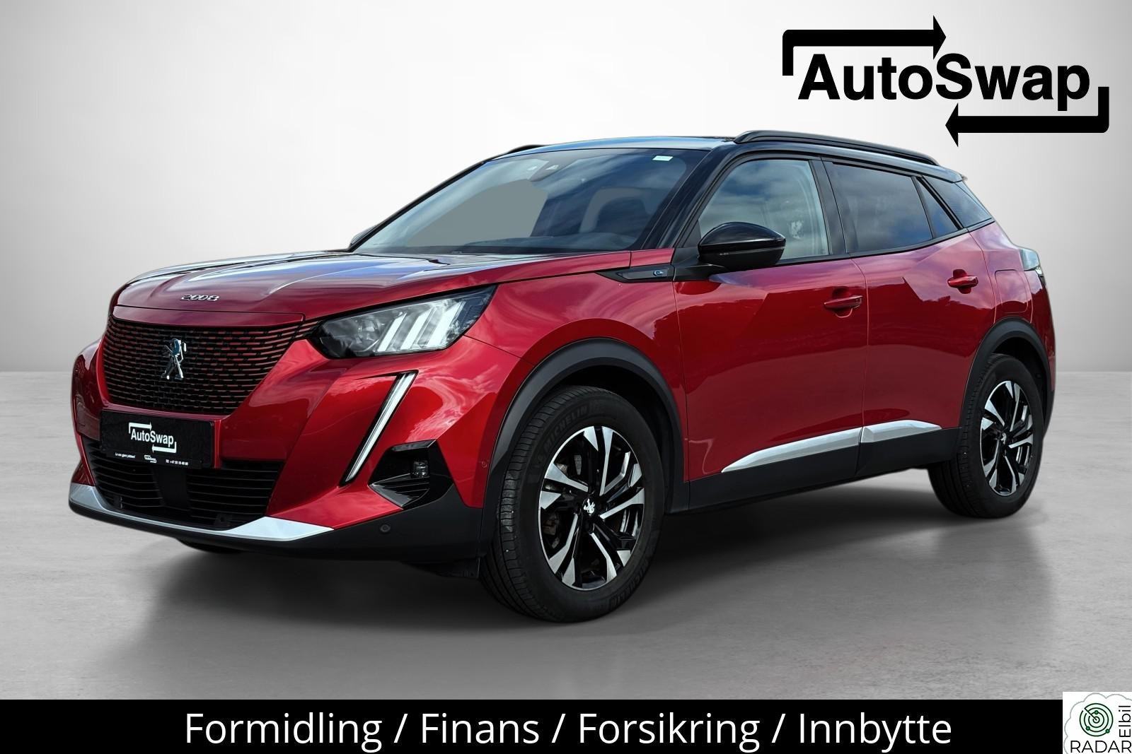PEUGEOT 2008 GT - Topputgave. Norsk/ACC/LED/Kamera/Keyless/360/S+V