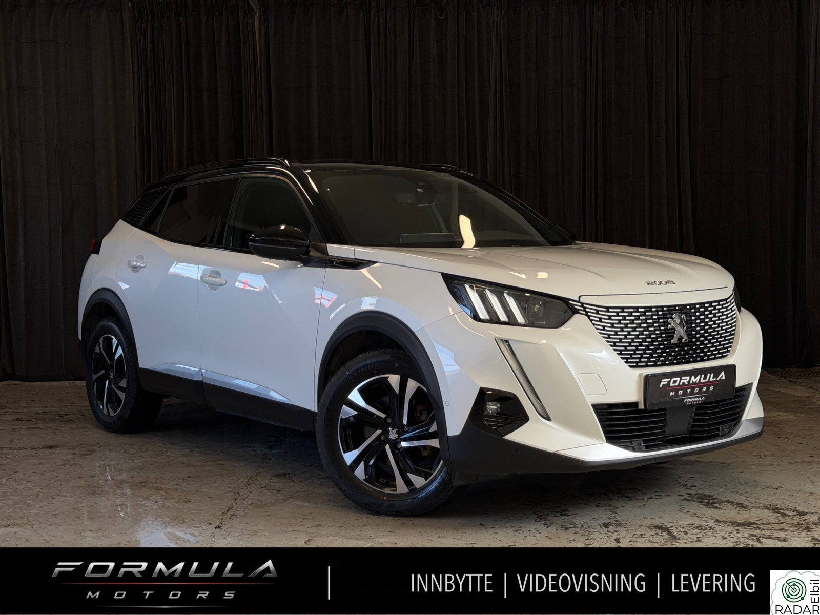 PEUGEOT 2008 GT/320KM/V.PUMPE/ACC/PANO/R.KAM/NAVI/KEYLESS/8 NYE DEKK