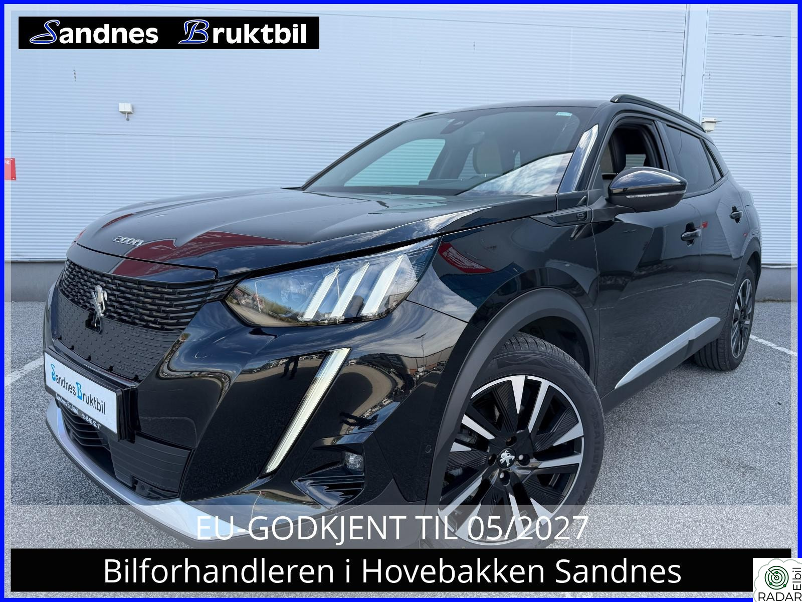 PEUGEOT 2008 GT-KAMERA,DELSKINN,ACC,TLF,DAB,LED,APPELCARPLAY,KROK
