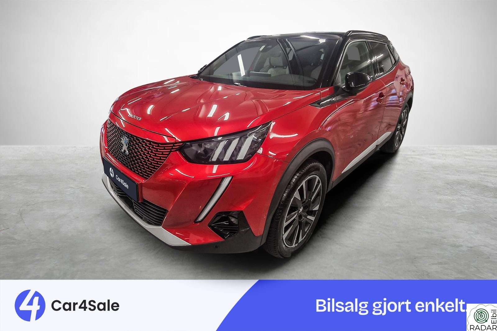 PEUGEOT 2008 319km GT /1 Eier/ACC/R.Kam/P.Varme/Del-skinn/Norsk