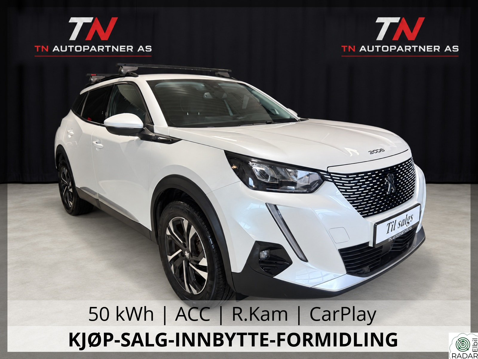 PEUGEOT 2008 50 kWh 136 hk | ACC | R.Kam | CarPlay