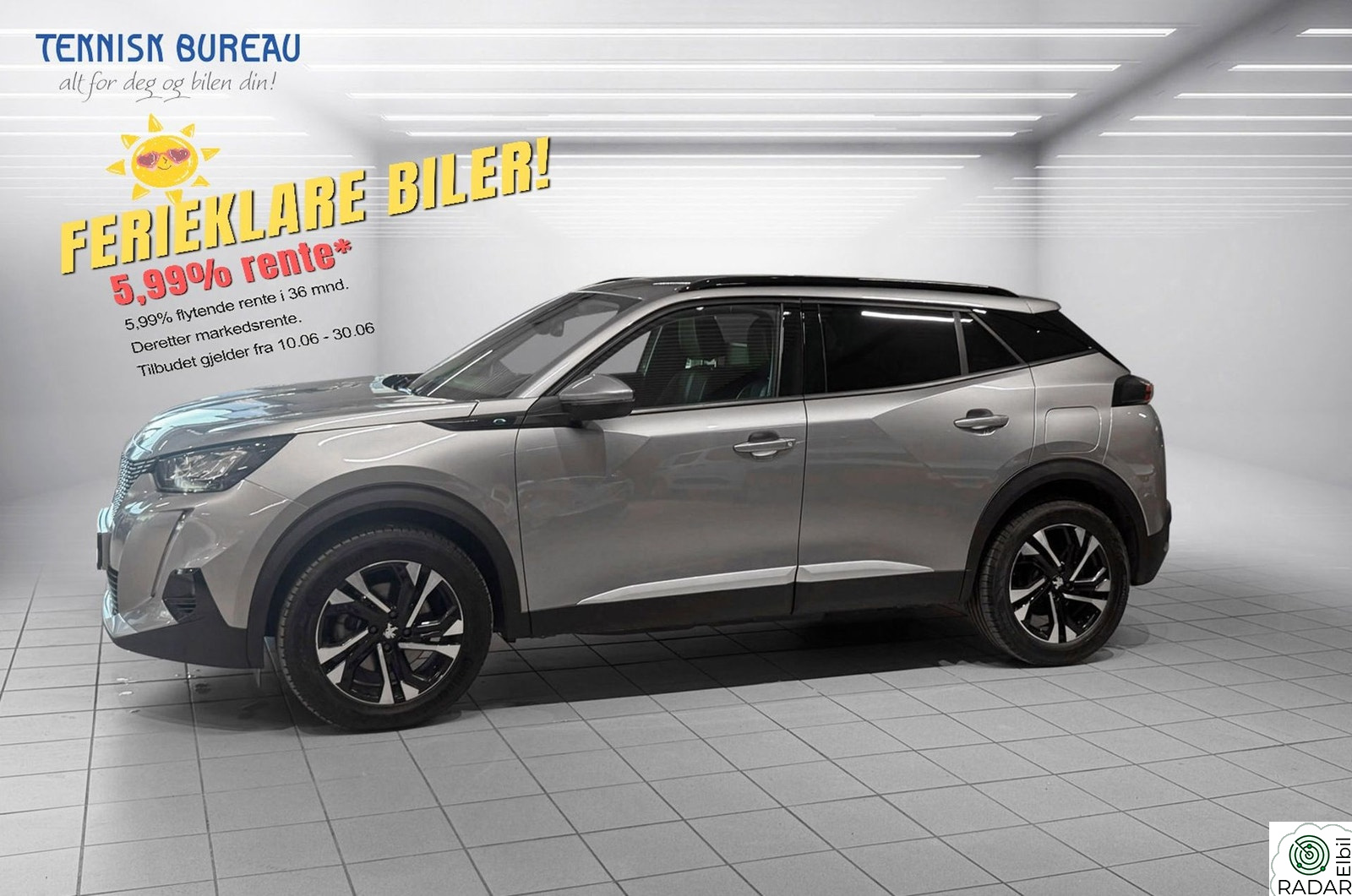 PEUGEOT 2008 ALLURE 340 KM WLTP | NAVI | RYGGEKAMERA | DAB +