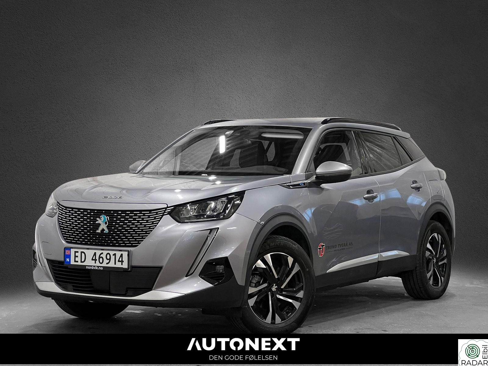 PEUGEOT 2008 324KM WLTP ALLURE/DELSKINN/VARMEPUMPE/CARPLAY/DAB++