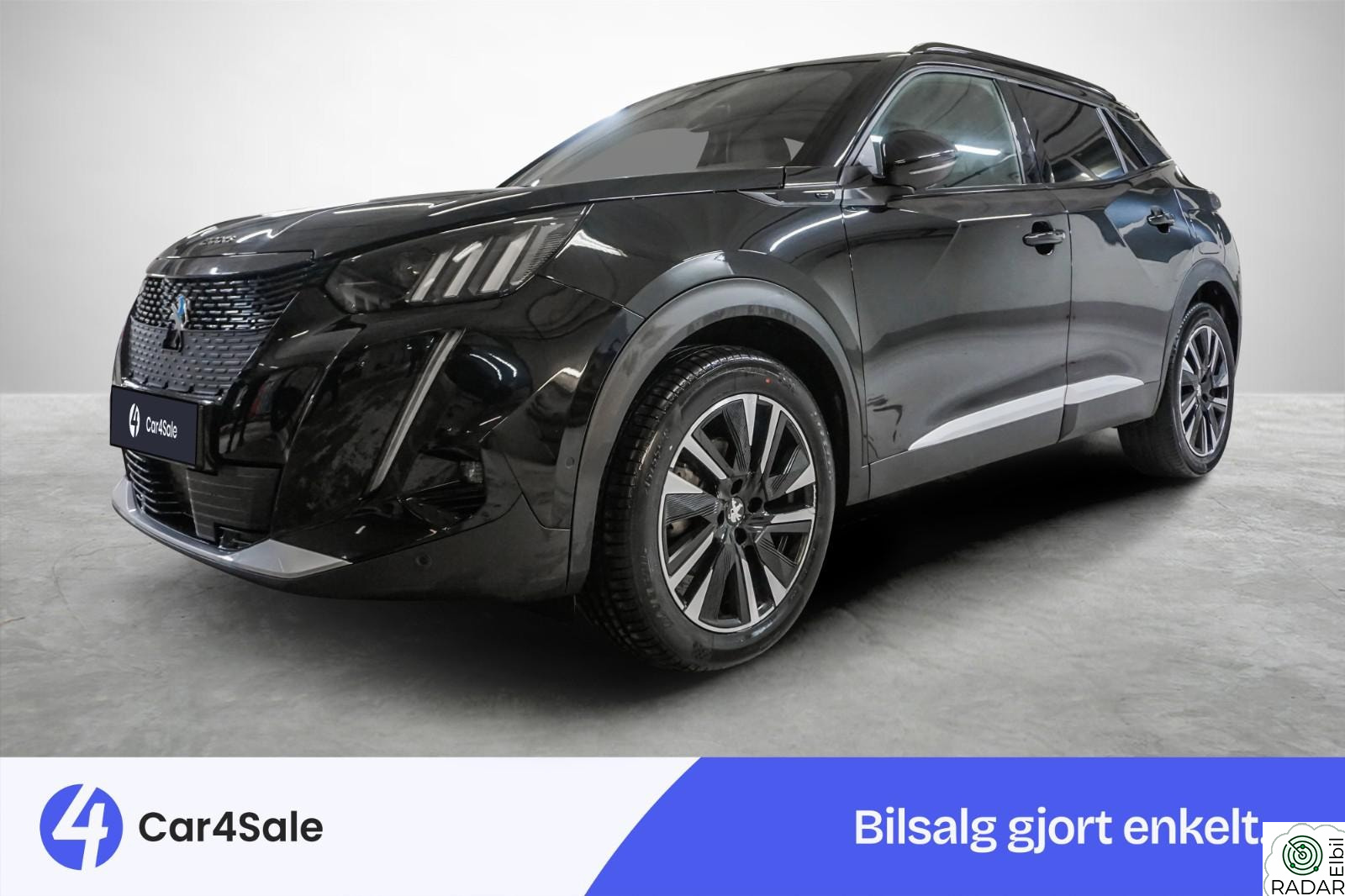 PEUGEOT 2008 GT 50kWh 322km/ ACC/ V.Pumpe/ LED/ CarPlay/ S+V/ Norsk