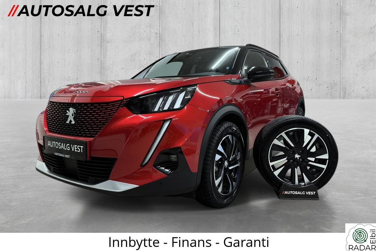 PEUGEOT 2008 GT 136hk 322WLTP/Navi/BLIS/LED/Isofix/App/BT/1 eier